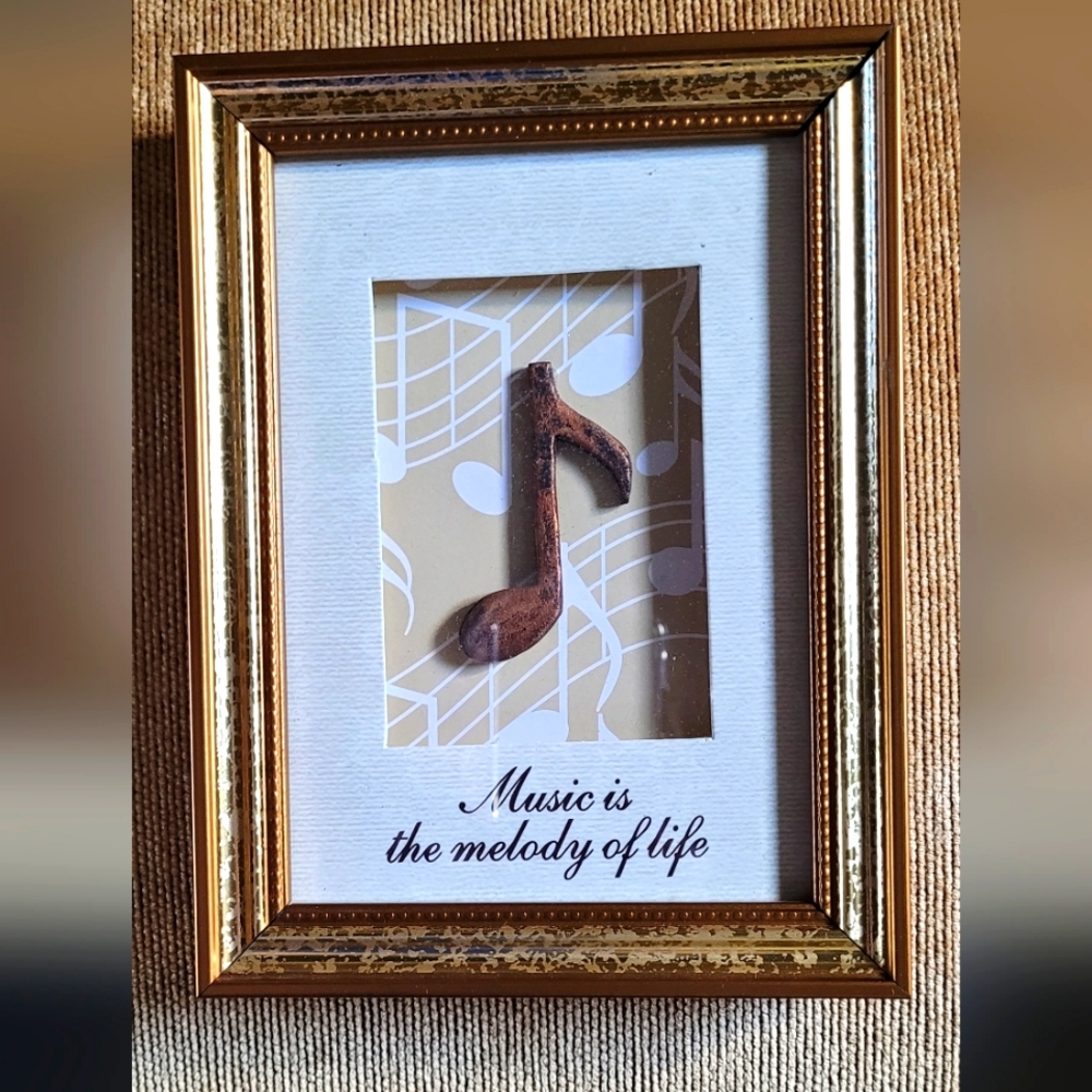 Framed Picture, Music Is The Melody of Life